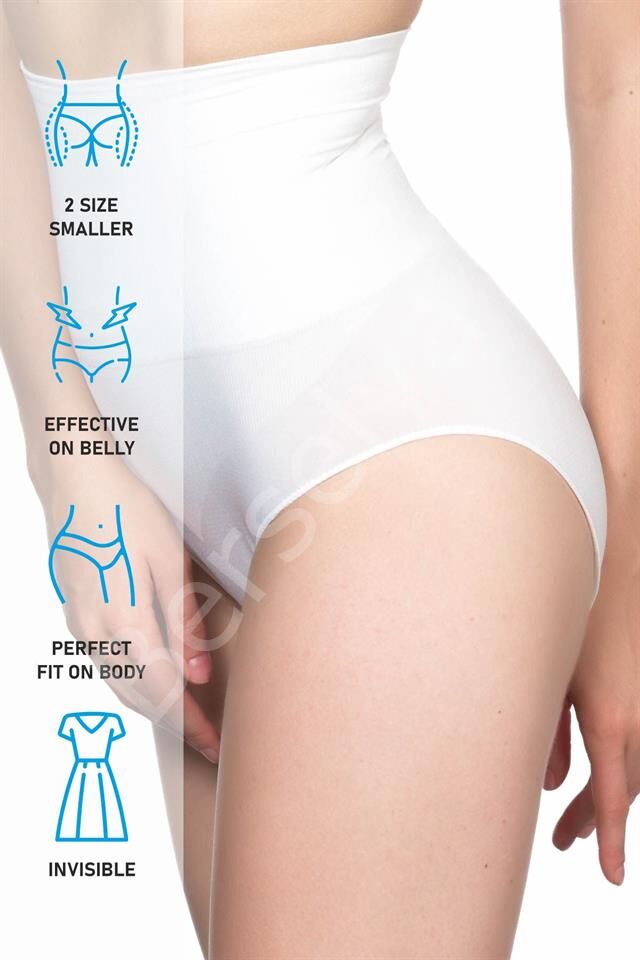 Beyaz Emay 2200 Pantolon Slip Korse