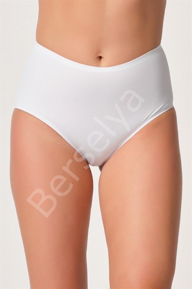 Beyaz 2804 Yapıştırma Lazer Brezilya Slip
