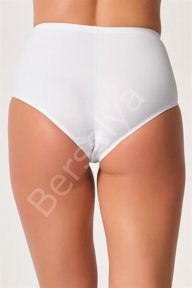 Beyaz 2804 Yapıştırma Lazer Brezilya Slip