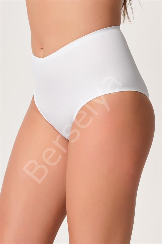 Beyaz 2804 Yapıştırma Lazer Brezilya Slip