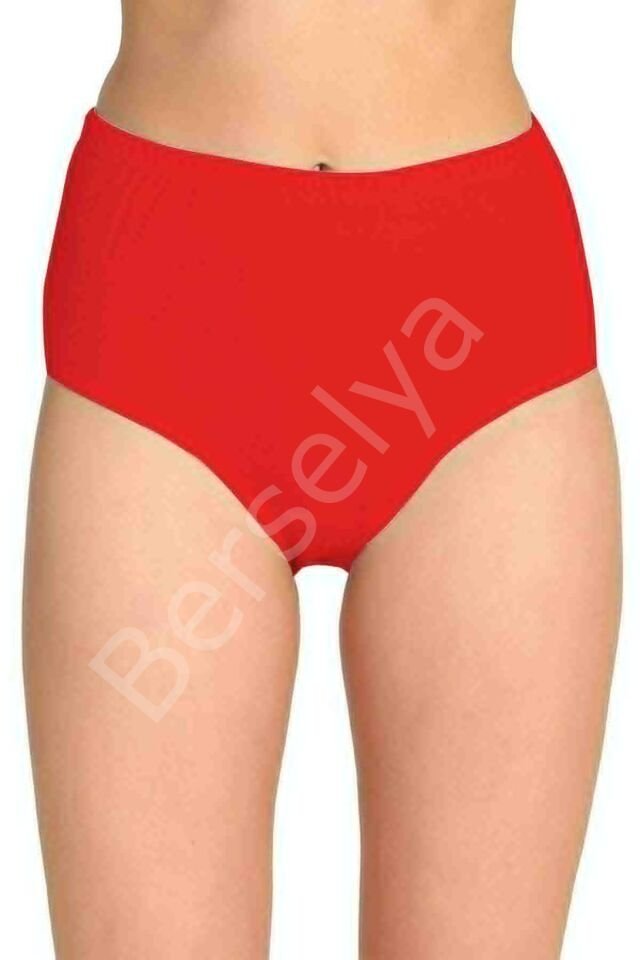 7 Adet Tutku Kadın Yüksek Bel Bato Kalın Lastik Külot S6