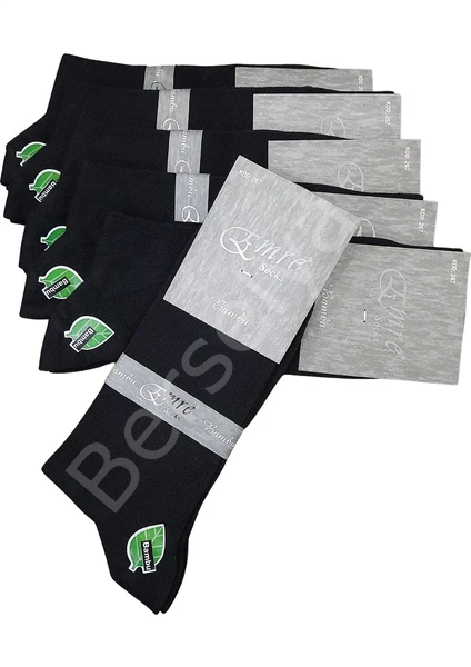 Emre Erkek  Dikişsiz Çorap 100% Pamuk - 12 Adet