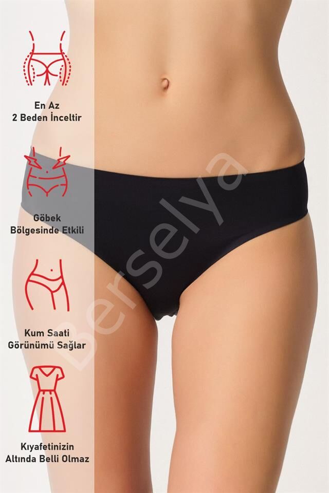 Siyah Emay 2803 Yapıştırma Lazer Kesim Külot