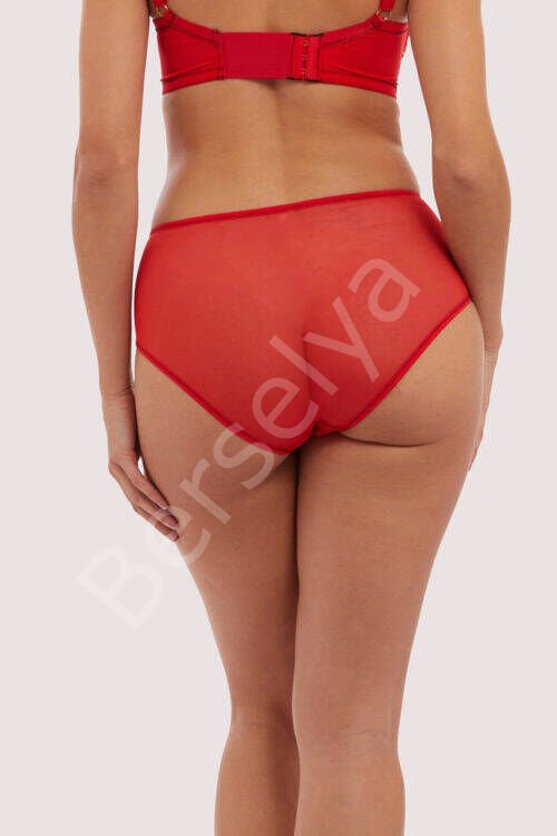 Dantelli Şerit Detaylı String Külot