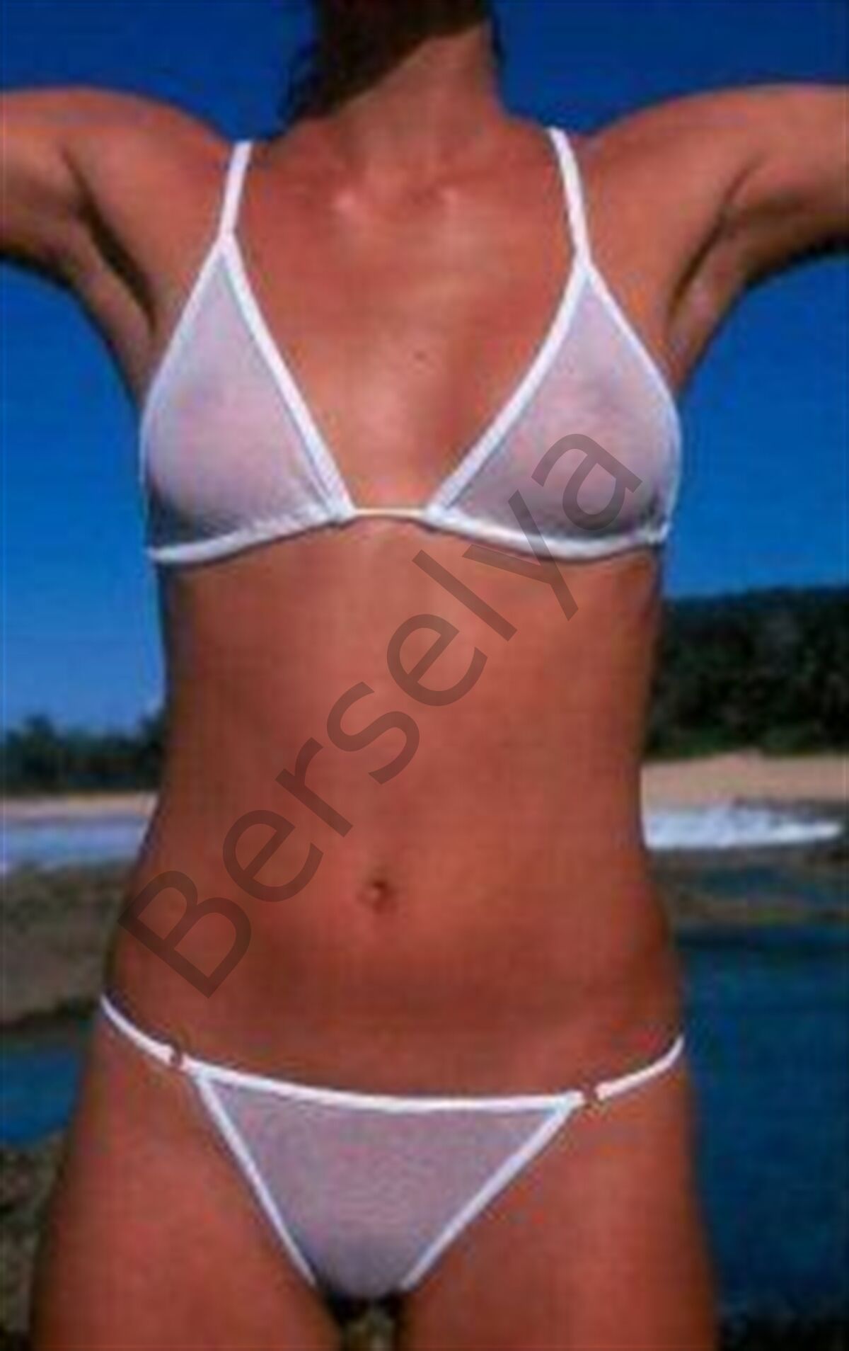 B060706 Transparan Bikini Takım