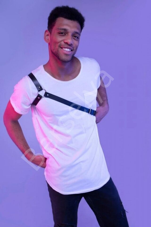 Erkek  Tek Boyundan Bağlamalı Harness Aksesuar 800316