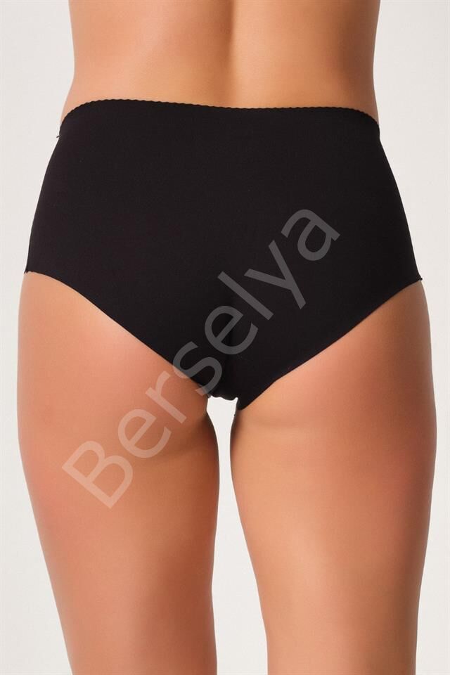Siyah Emay 2702 Mama Lazer Slip Korse