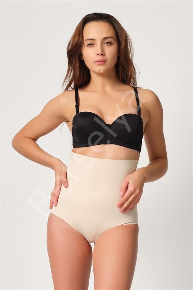 Ten Emay 2708 Lazer Yüksek Bel Kesim Slip Korse