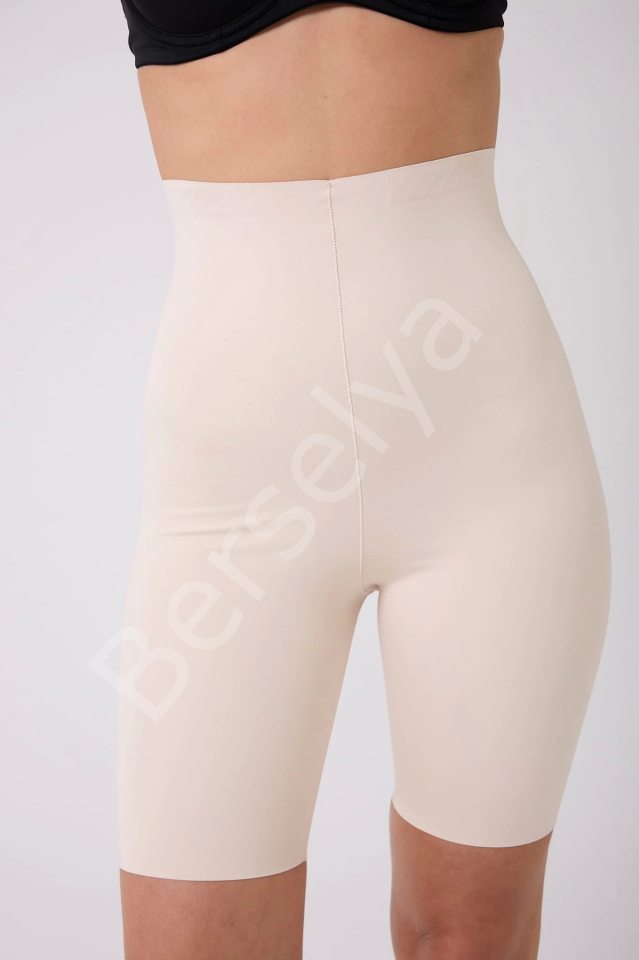 Freshness 1007 Lazer Kesim Silikonlu Yüksek Bel Şort Korse