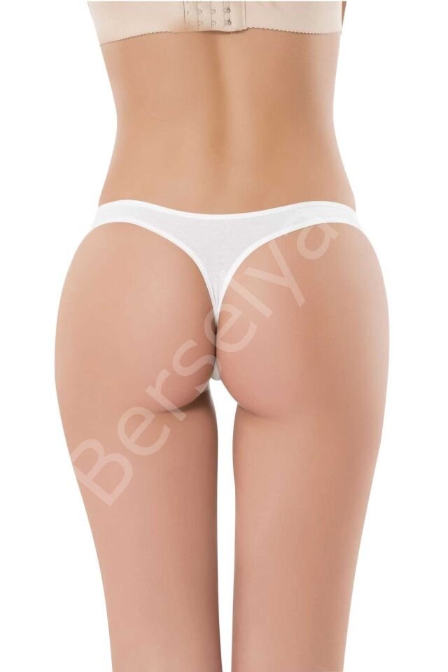 10 Adet Pamuklu Kadın Klasik Tanga Soft Renkler