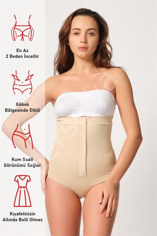 Ten Emay 2088 Önden Agraflı Slip Korse