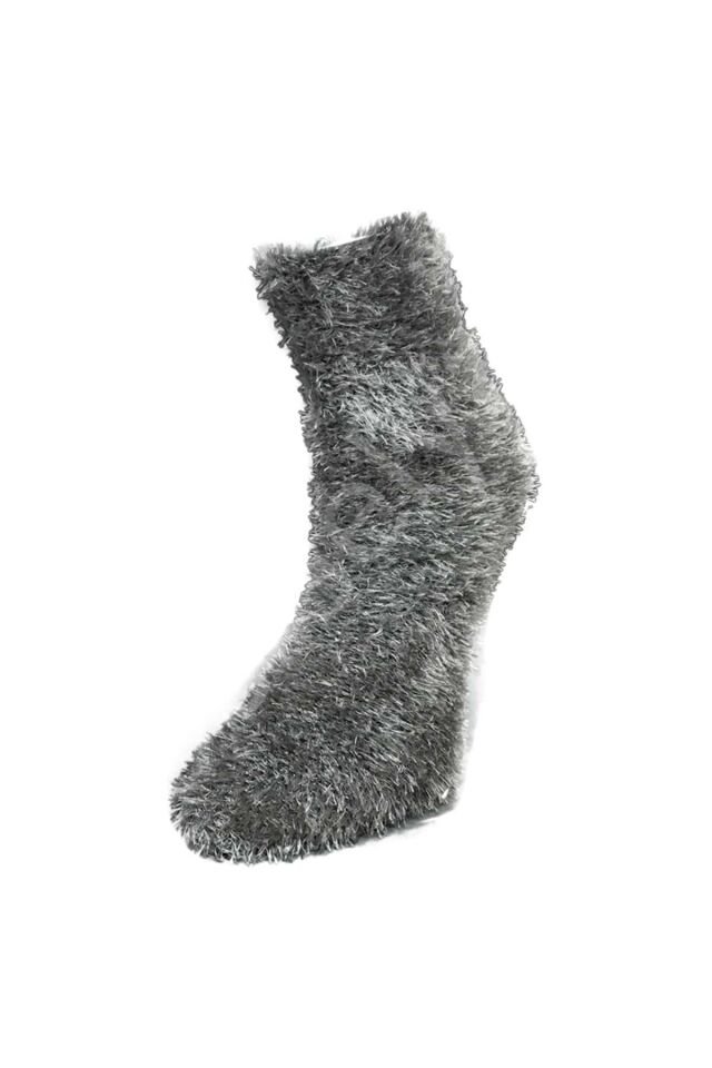 6 Adet Dikişsiz Tüylü Sıcak Tutan Ev Çorabı