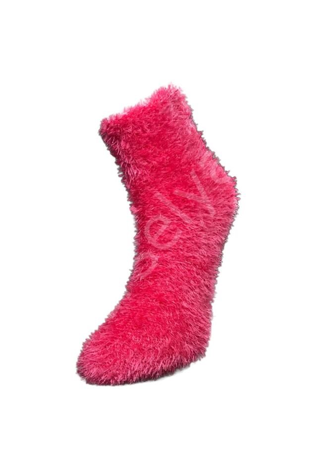 6 Adet Dikişsiz Tüylü Sıcak Tutan Ev Çorabı