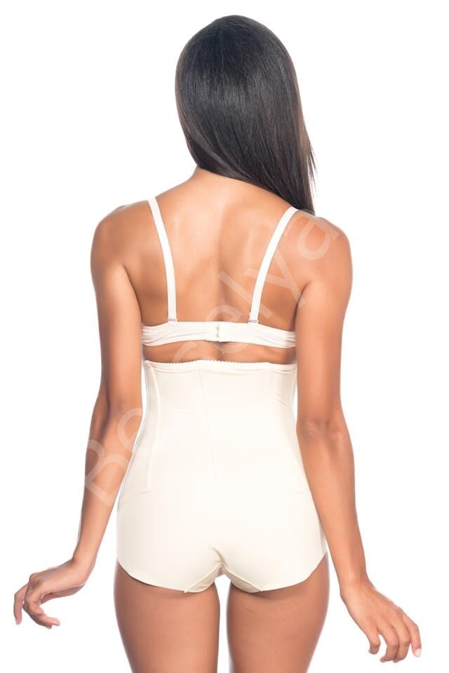 Ten Emay 2824 Yüksek Bel Balen Agraflı Slip Lazer Korse