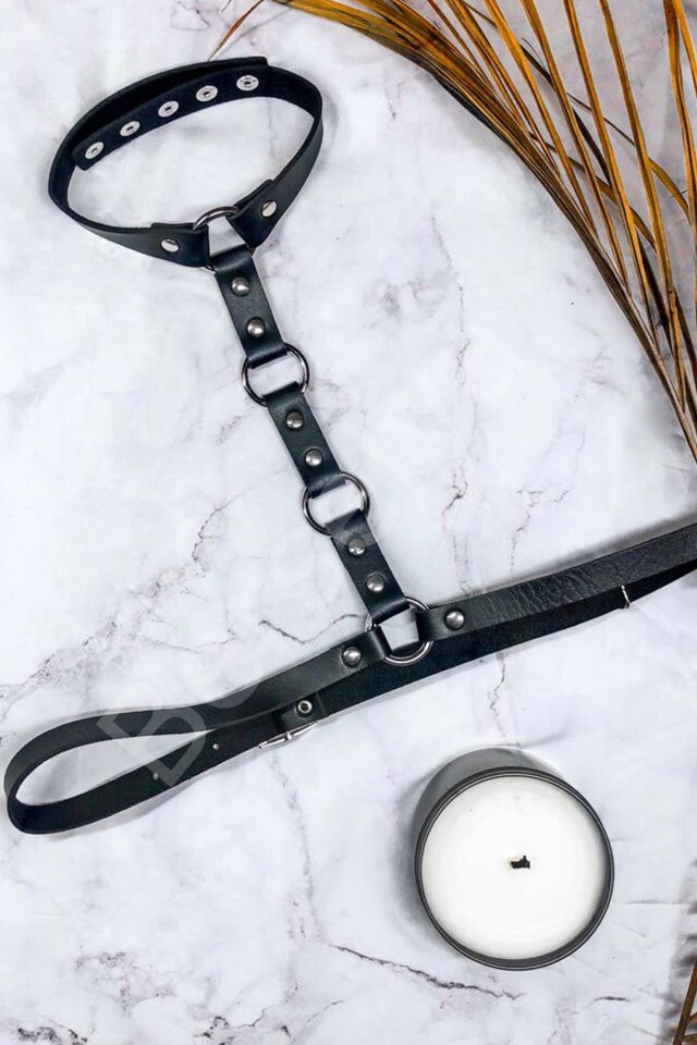 Siyah Seksi Fantazi Harness 1016