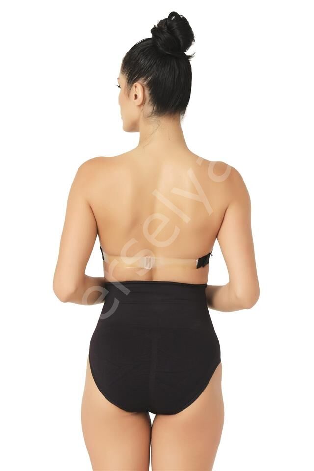 Siyah Emay 2021 Double Düşük Bel Slip Korse