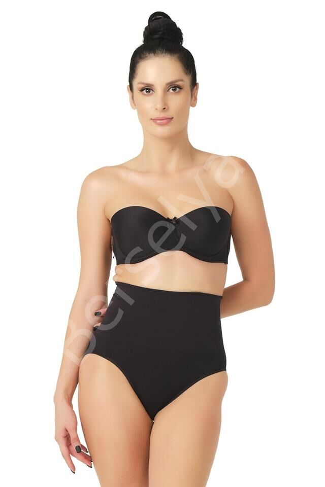 Siyah Emay 2021 Double Düşük Bel Slip Korse