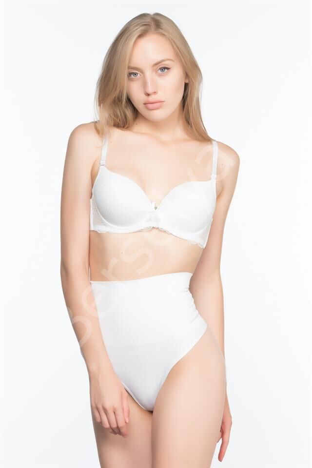 Beyaz Emay 2020 Double String Korse