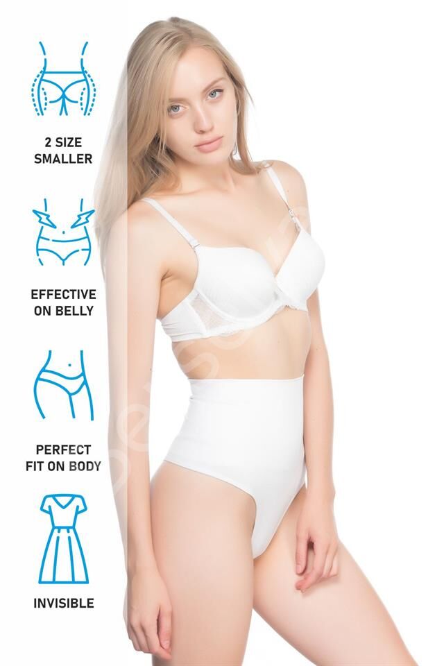 Beyaz Emay 2020 Double String Korse