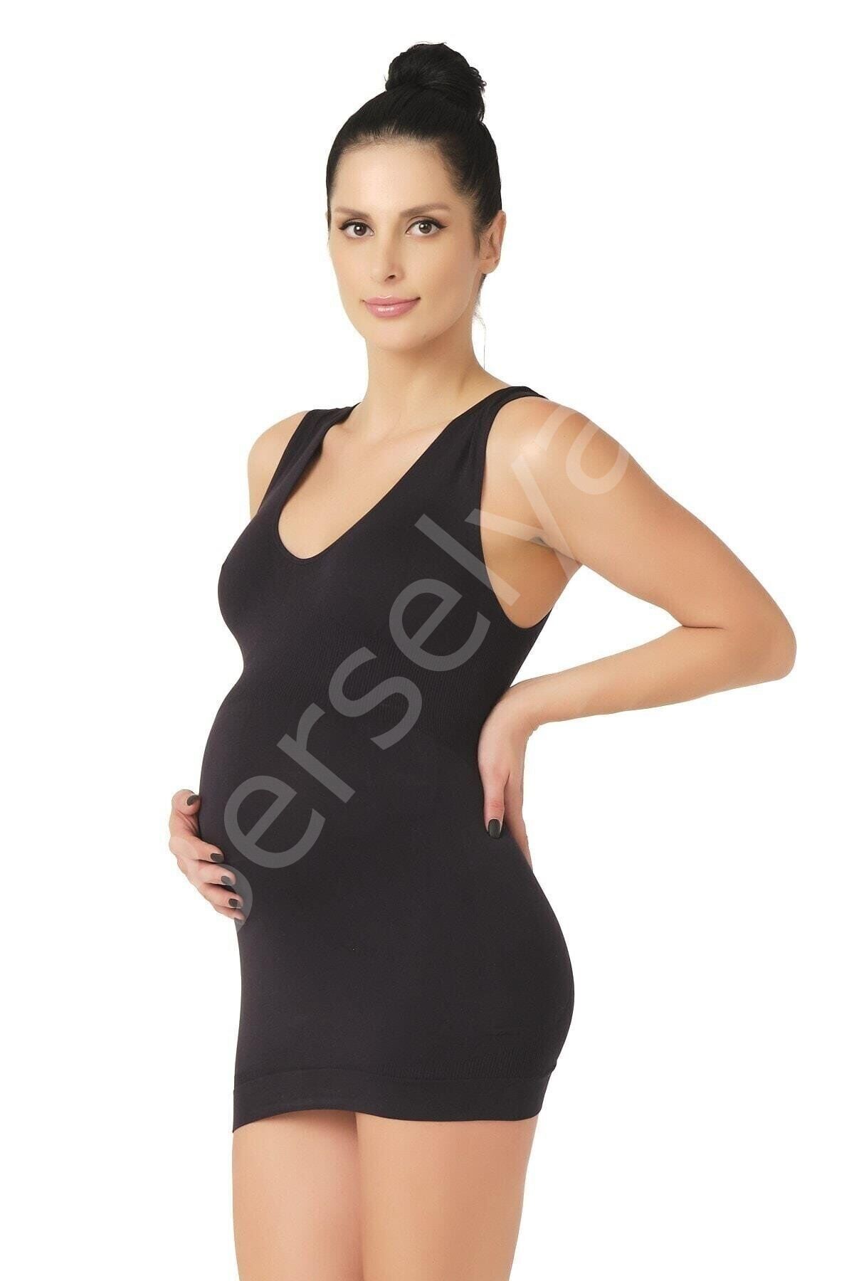 Siyah Mı Emay 5200 Seamless Soft Hamile Atlet