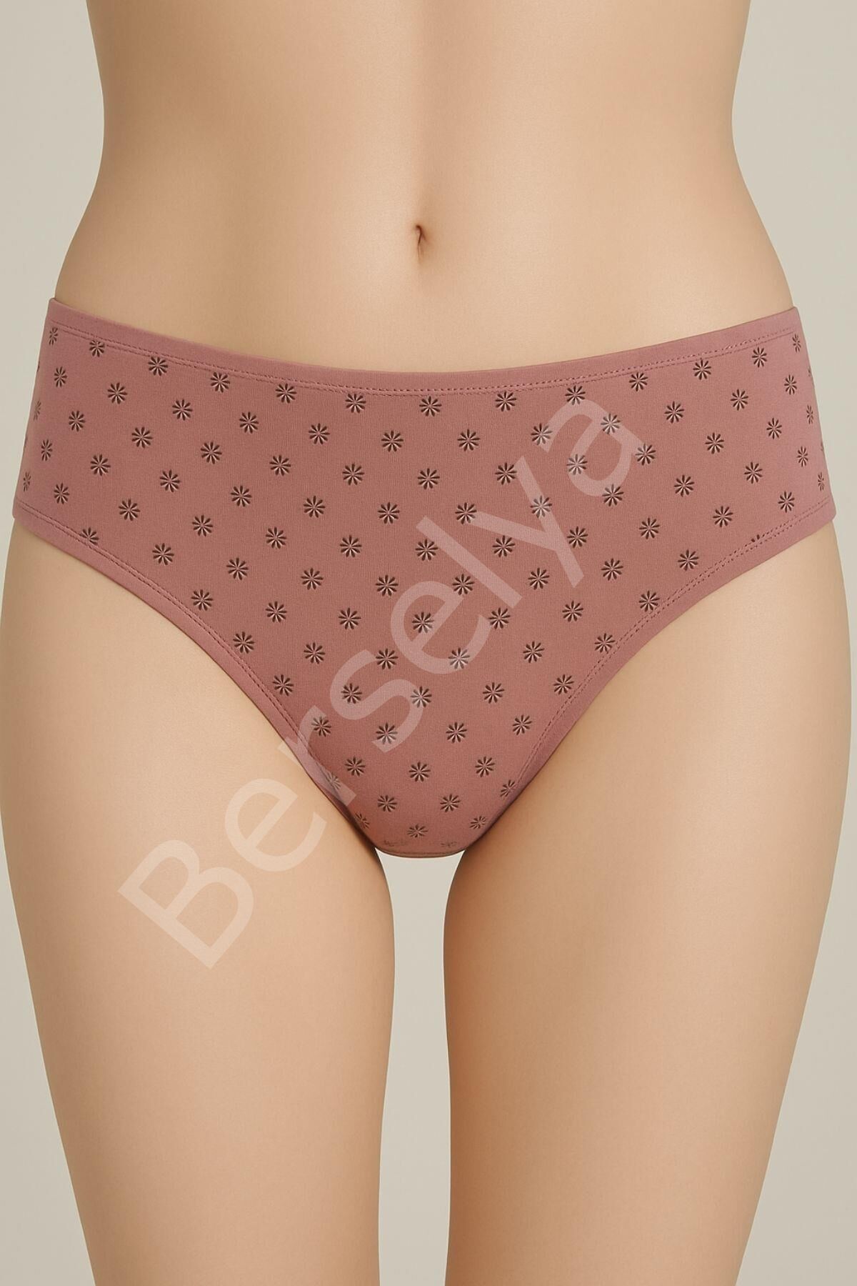 7 Li Desenli Külot Kadın