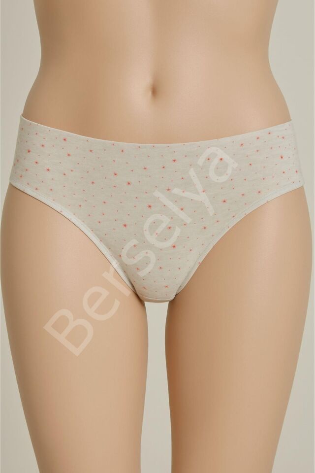 7 Li Desenli Külot Kadın