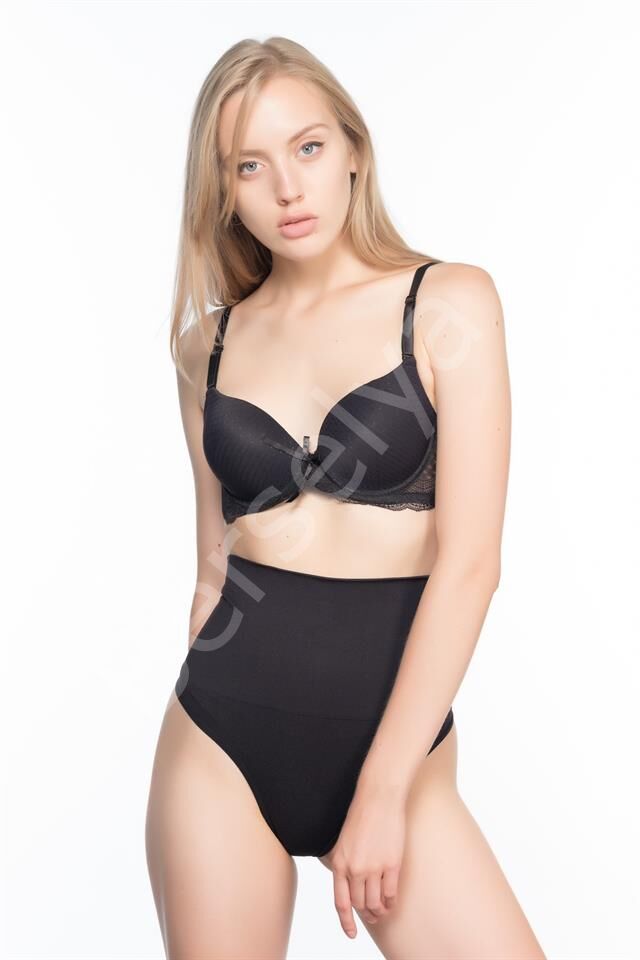 Siyah Emay 2020 Double String Korse