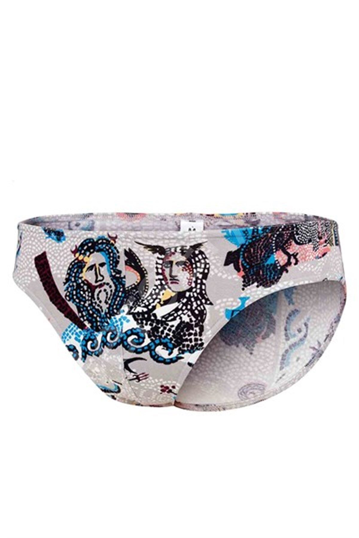 Doreanse Erkek  Modal Baskılı Külot Slip 1239