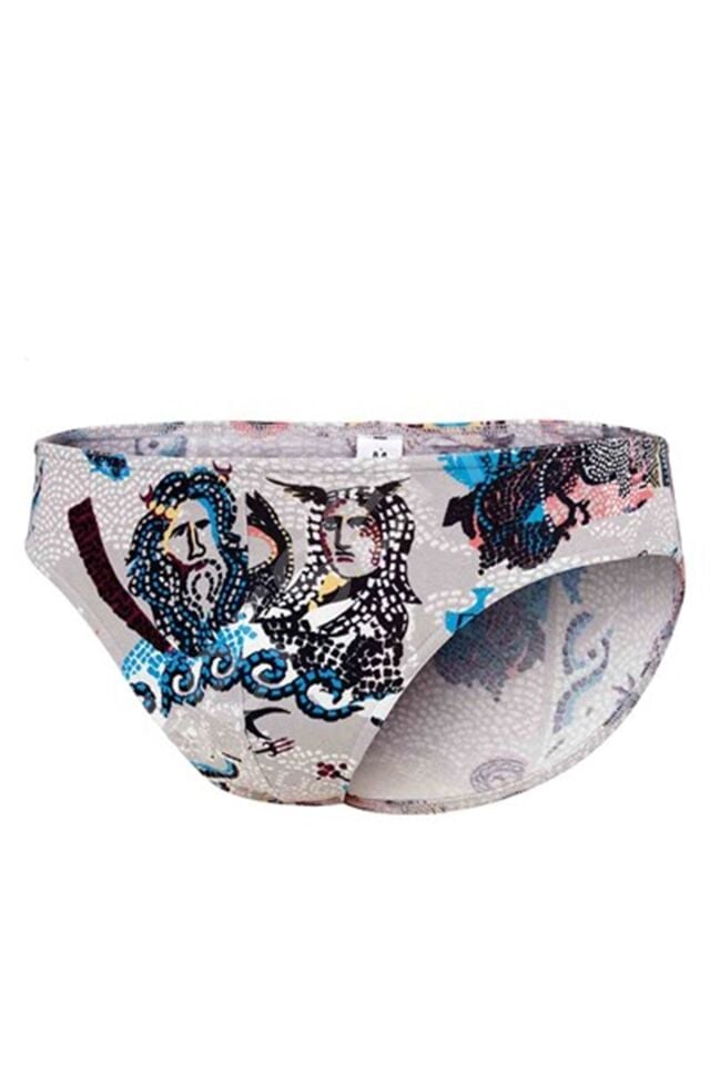 Doreanse Erkek  Modal Baskılı Külot Slip 1239