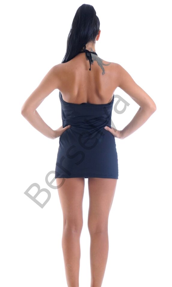 B1961323 Göğüs Dekolteli Mini Elbise