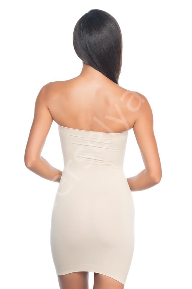 Ten Emay 5065 Straplez Elbise Korse