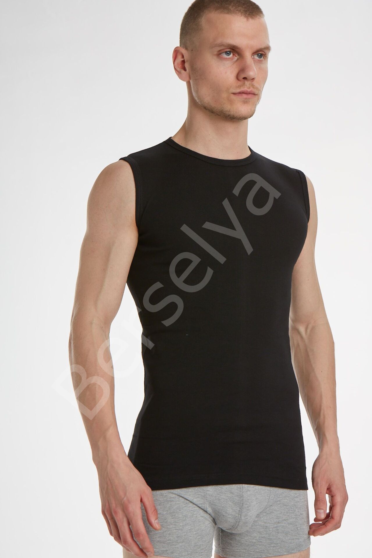 X Man 225 Geniş Omuz Kolsuz Erkek Atlet