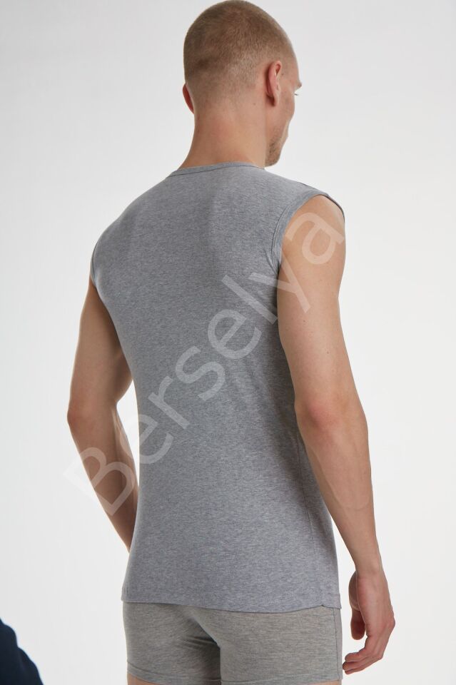 X Man 225 Geniş Omuz Kolsuz Erkek Atlet