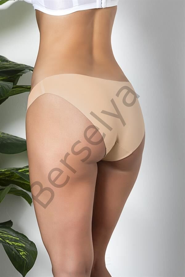 3'lü Dikişsiz, İz Yapmaz, Lazer Kesim, Slip Külot Cappucino (brf21261)