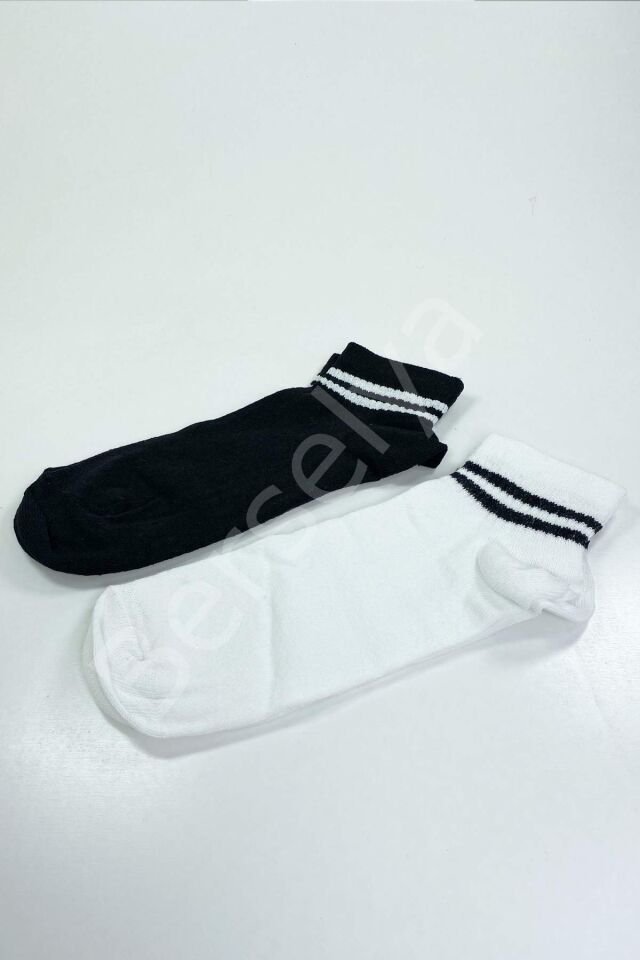 2 Çift Kadın Patik Çorap 36-40