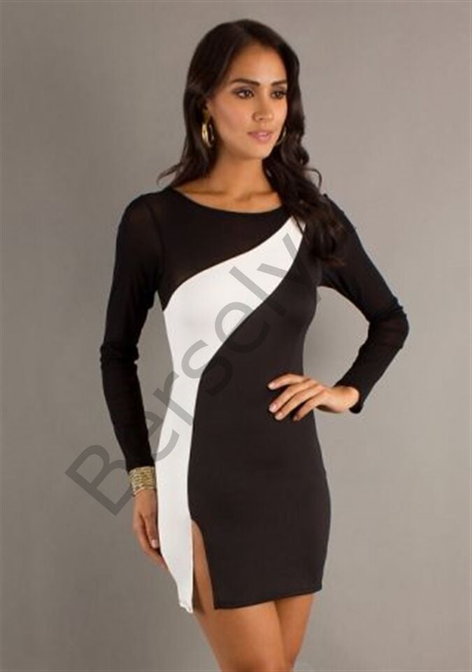 En2308111 Yırbrfaçlı Parçalı Elbise