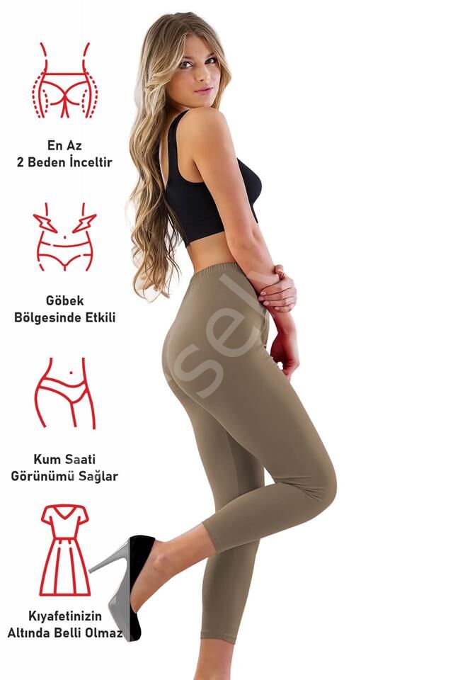 Vizon Mı Emay 7700 Likralı Uzun Battal Tayt