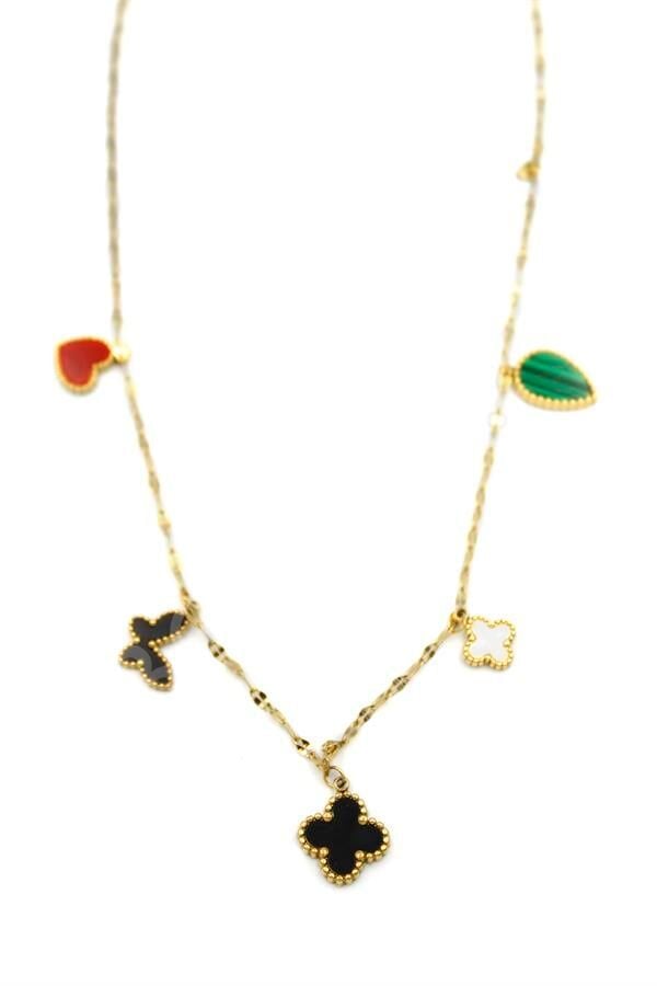 Vc Yonca Kolye - Altın