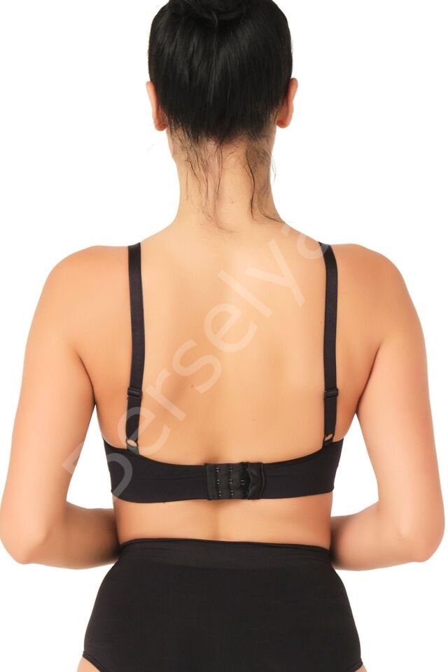 Siyah Mı Emay 5320 Agraflı Emzirme Sütyen