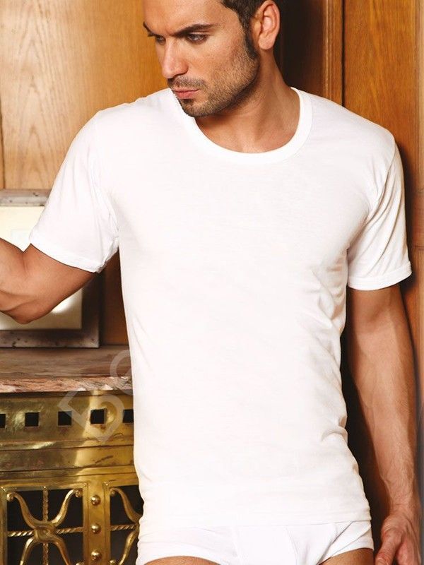 X Man 306 Açık Yaka Yarım Kol Erkek Atlet