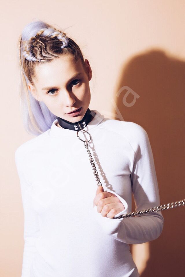 Zincirli Fetiş Boyun Tasması 1052