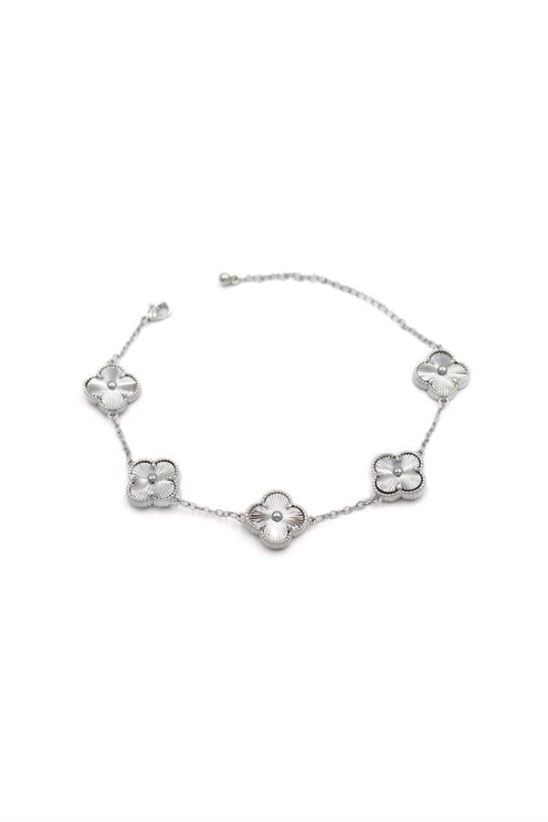 VC Yonca Bileklik - Gümüş