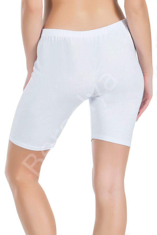 Likralı Battal Kısa Kadın Tayt 412b