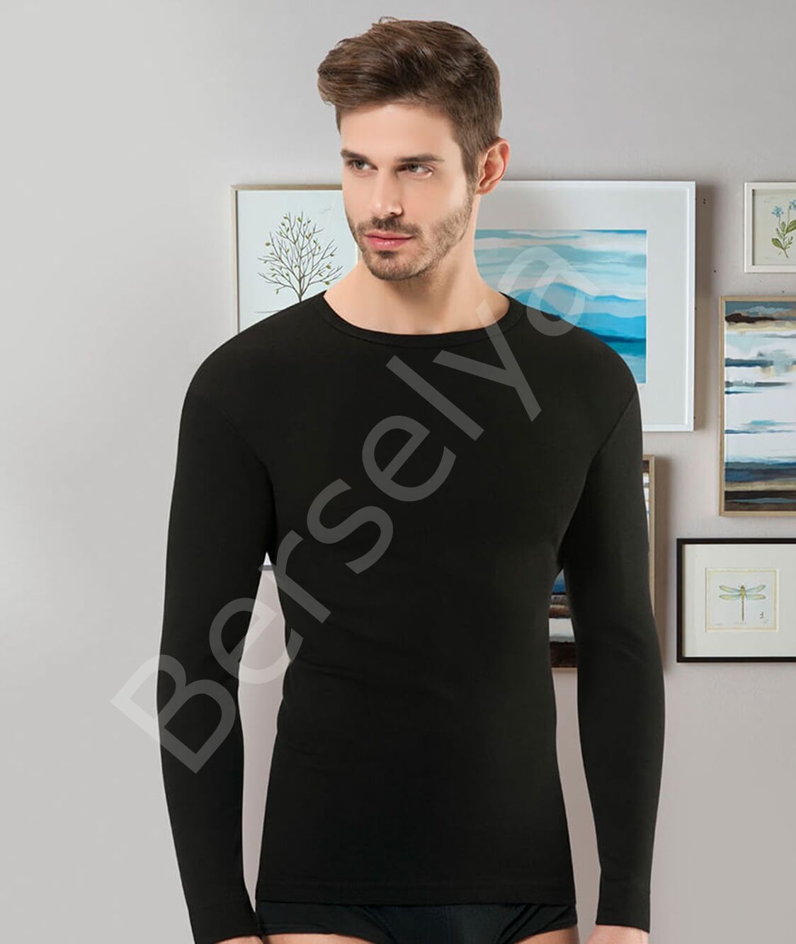 Uzun Kol İnce Erkek  Termal Üst 602-2