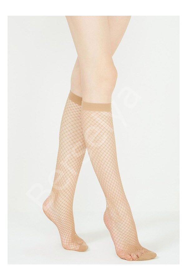 Penti İri Fileli Dizaltı Pantolon Çorabı