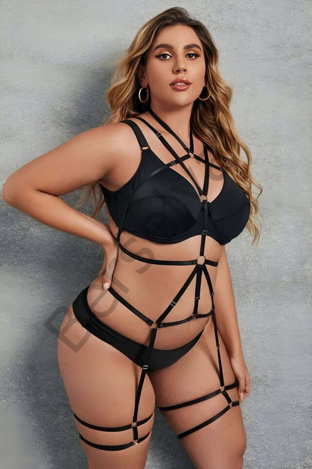 Vücudu Saran Lastik Body Harness - Brf806