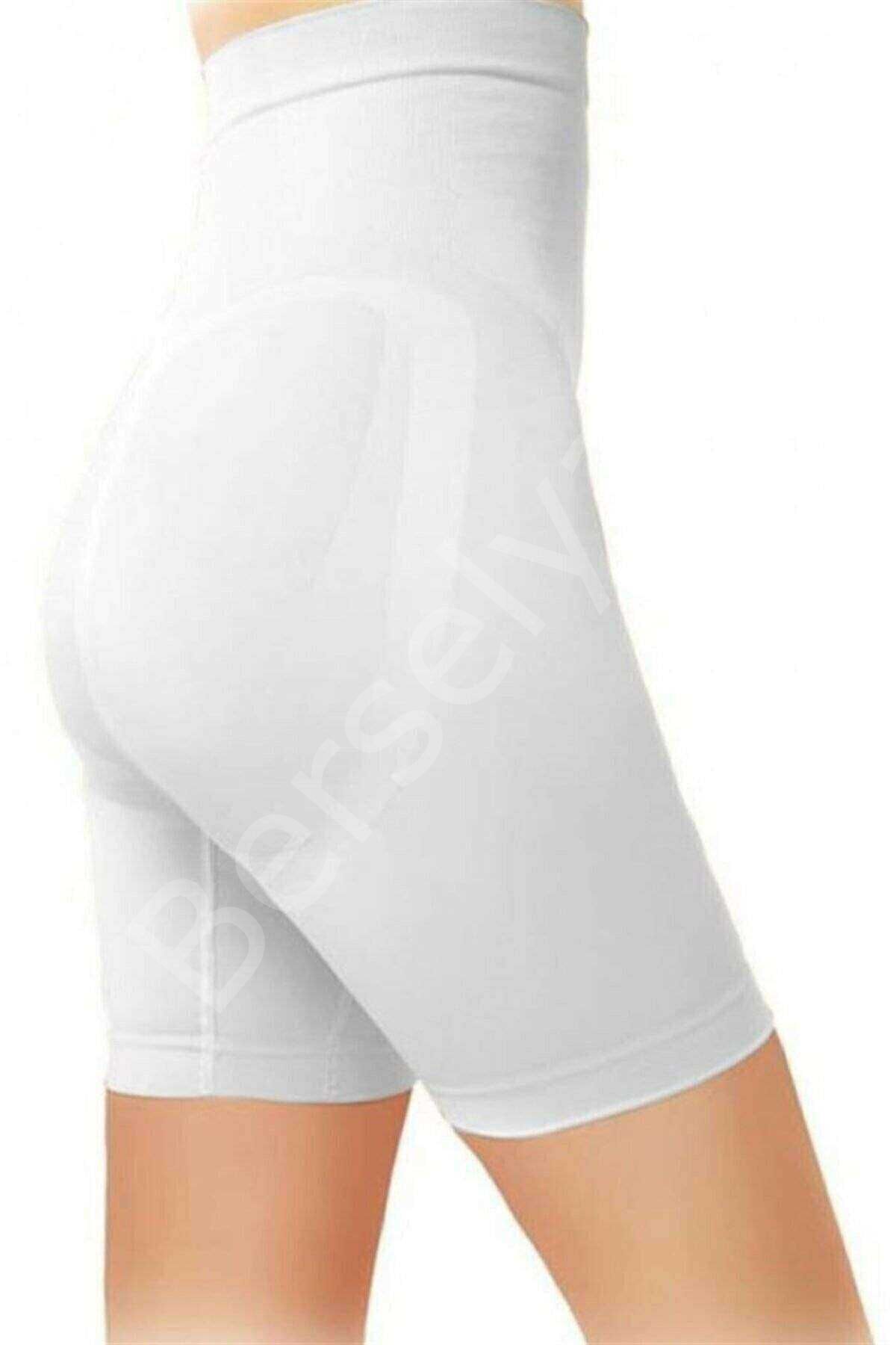 Elite Life Kadın Beyaz Dikişsiz Silikonlu Şekillendirici Korse 880