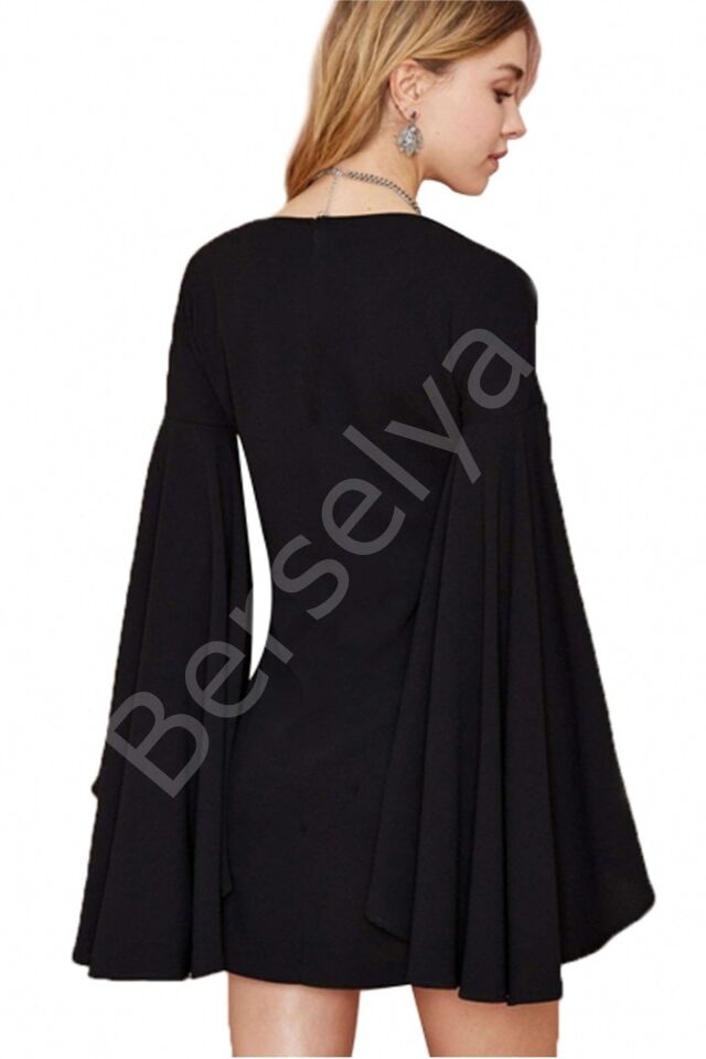 Terry Pau Tp101227 İspanyol Kol Mini Elbise