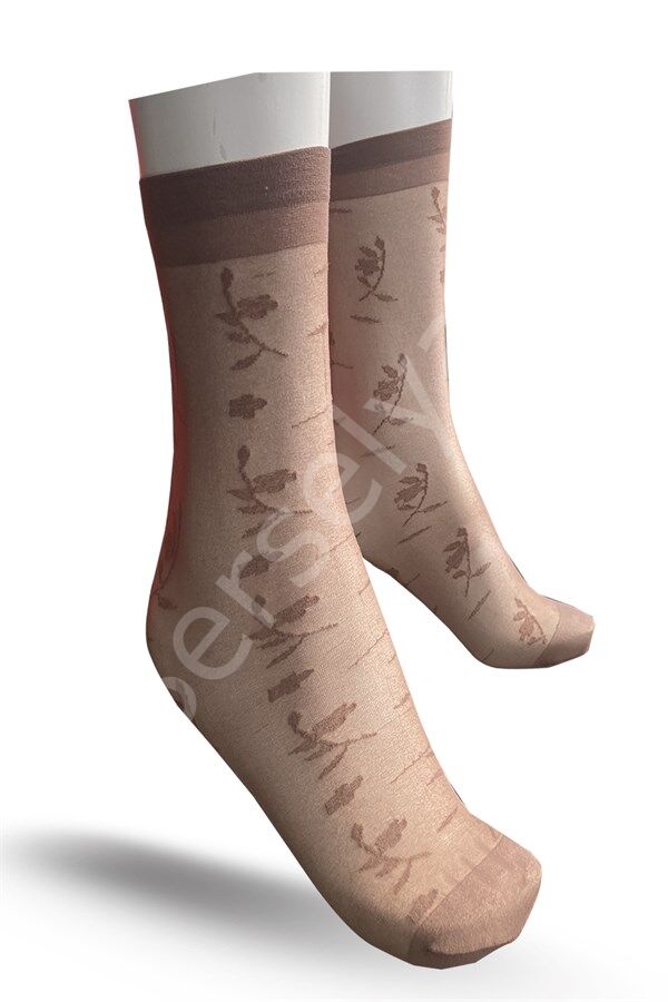 Flavour Kadın Begonya Dizaltı Çorap