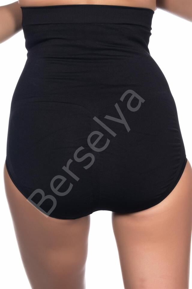 Siyah Emay 2008 Yüksek Bel Slip Korse